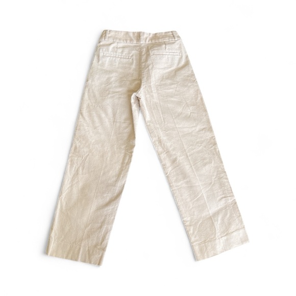 Banana Republic Beige Corduroy Trousers-size 0 - Picture 2 of 5